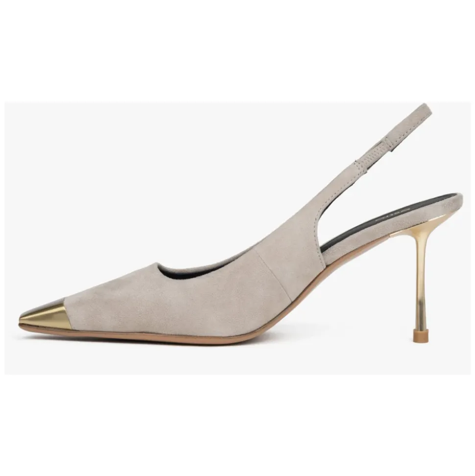 Escarpins Slingback en Velours