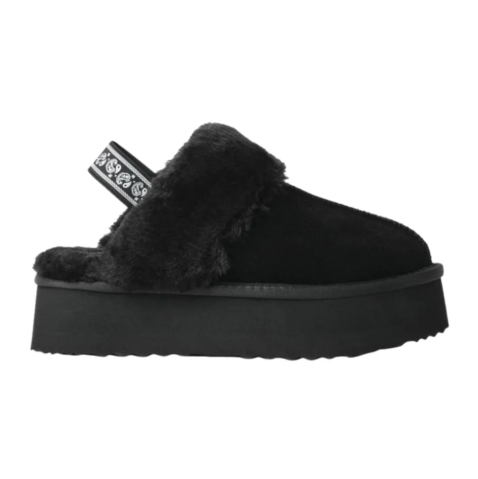 Eskimo Boots Suede and Fur Sabot