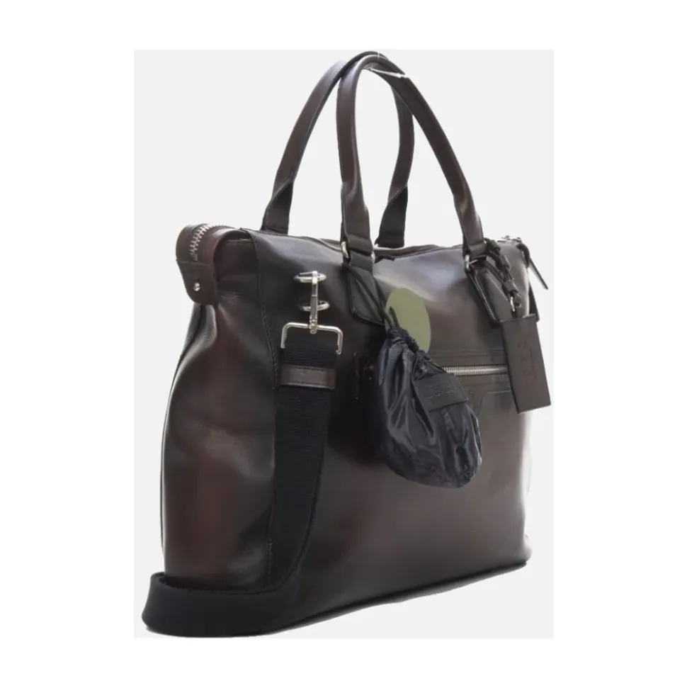 Executive Leather Weekender