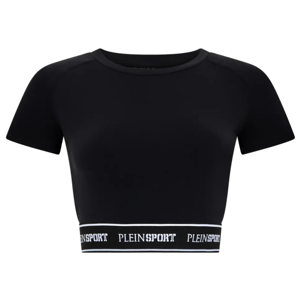 Fleece Cropped T-Shirt