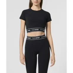 Fleece Cropped T-Shirt