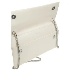 Fly Leather Clutch Bag with Chain