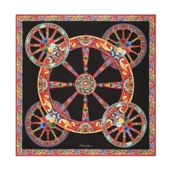 Foulard en Soie Imprimé