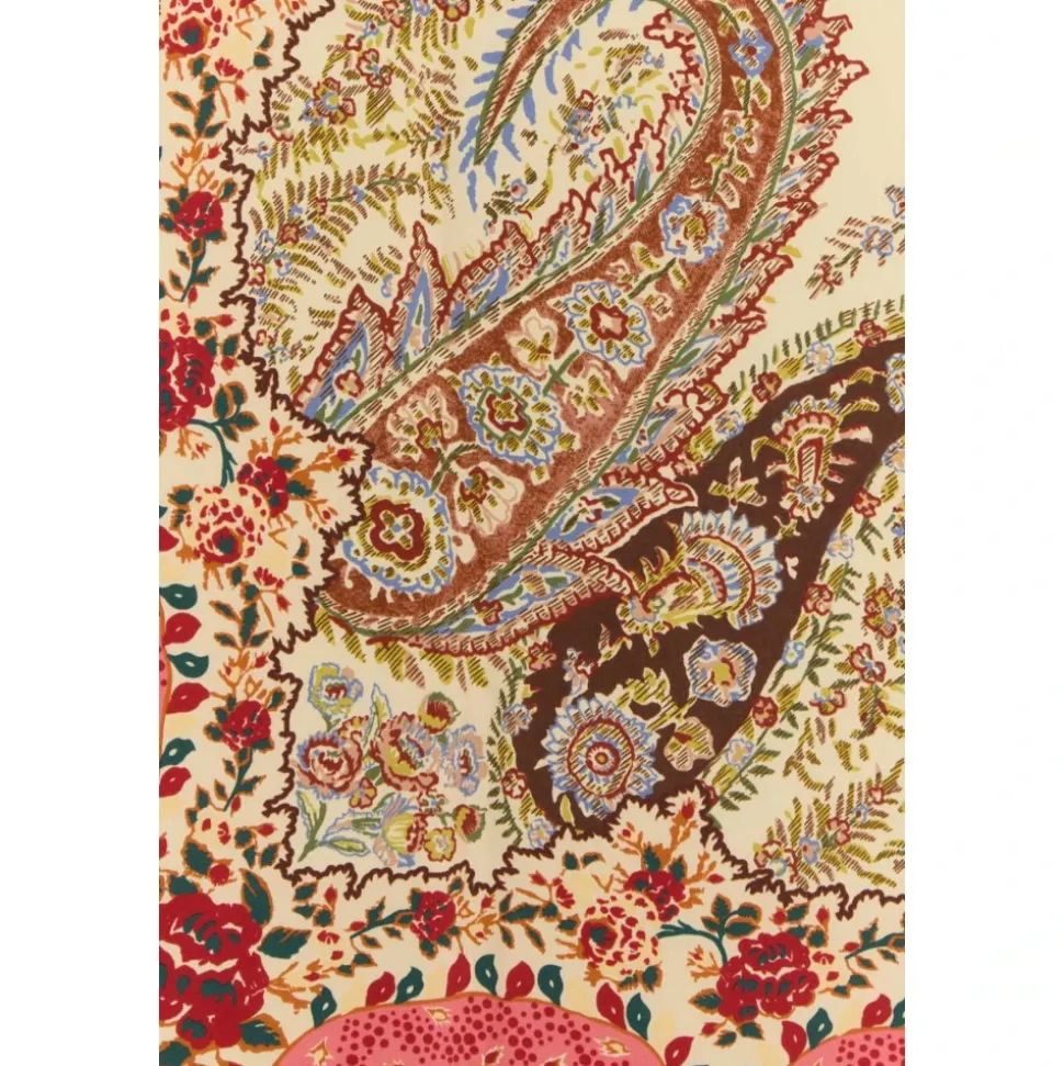 Foulard en soie imprimée