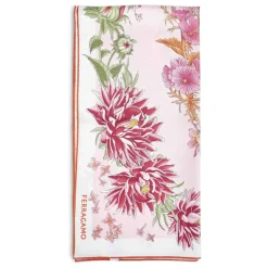 Foulard en Soie Imprimé Printemps