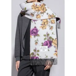 Fringed Wool Scarf
