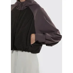 Giacca manica raglan rete