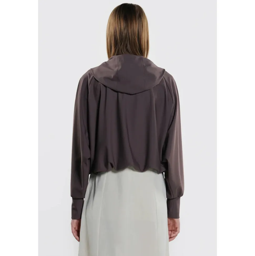 Giacca manica raglan rete