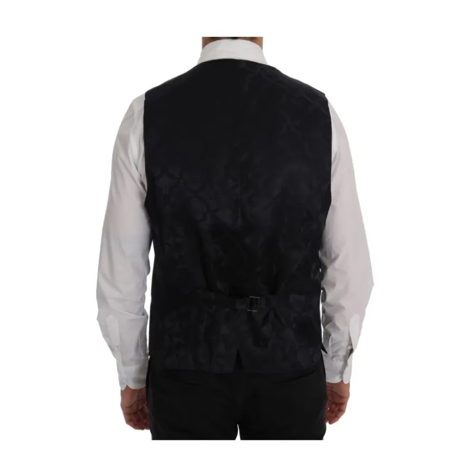 Gilet Classique à Rayures