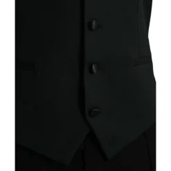 Gilet Formel en Laine Noire