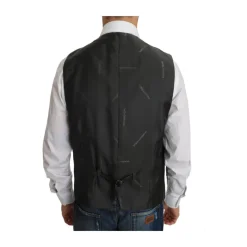 Gilet Formel Gris à Carreaux