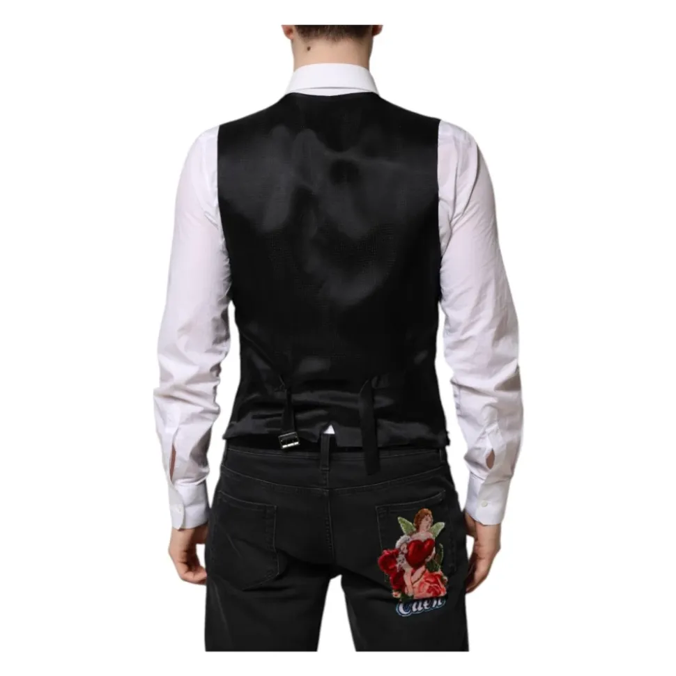 Gilet Formel Rouge à Paillettes