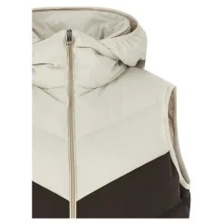 Gilet matelassé à chevrons