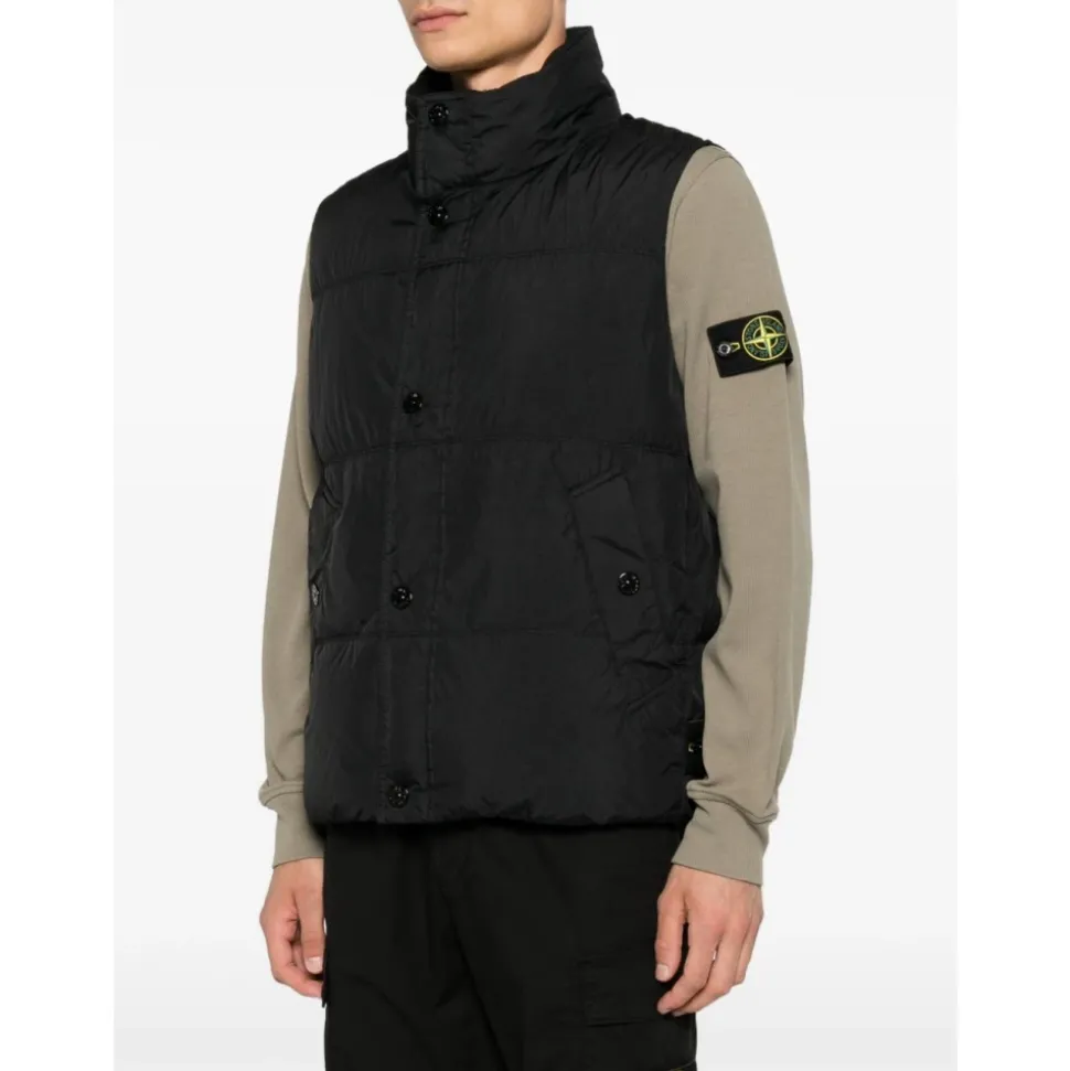 Gilet matelassé texturé