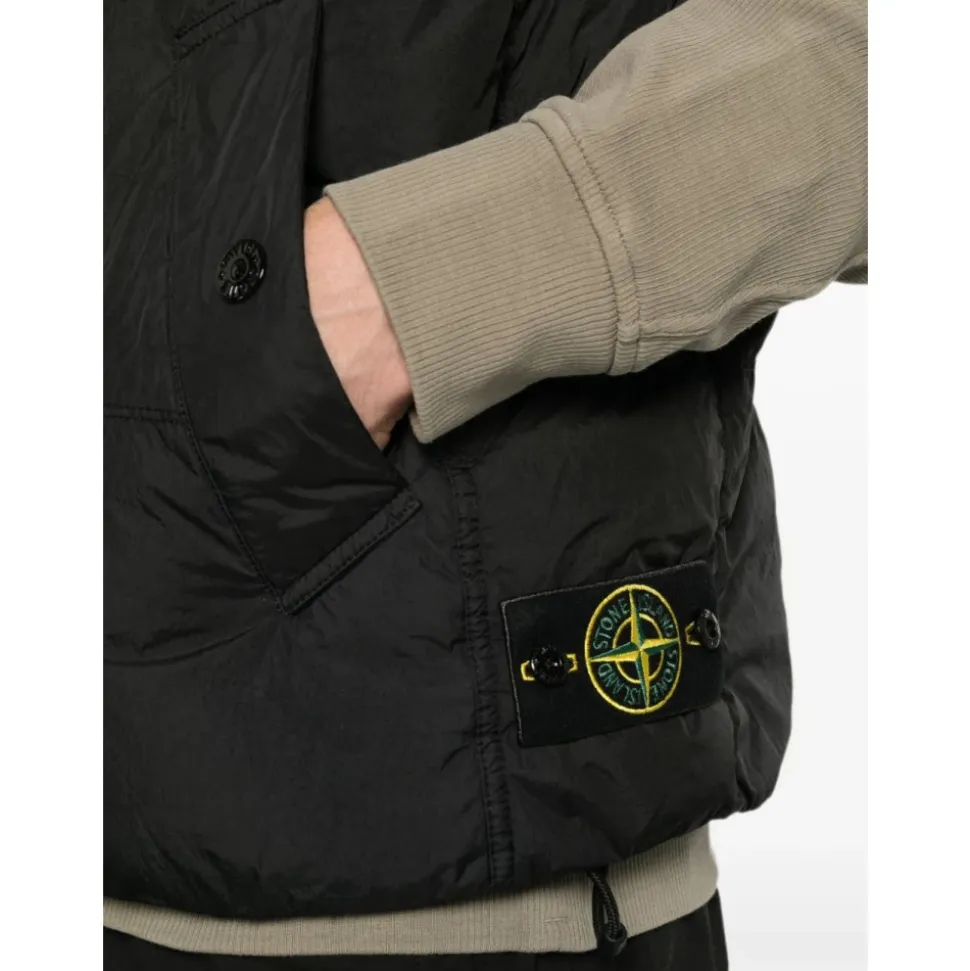 Gilet matelassé texturé