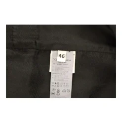 Gilet Noir Col en V Coupe Classique
