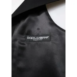 Gilet Robe Formel en Laine Noire