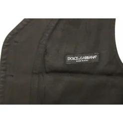 Gilet Robe Noir Élégant