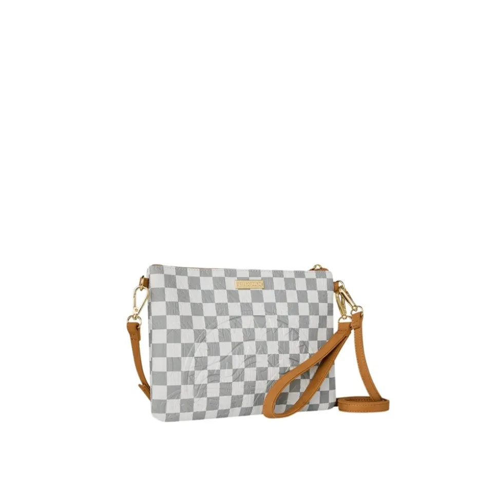 Graff Embossed Crossover Clutch