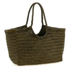Grand sac porté épaule tissé à la main Nantucket