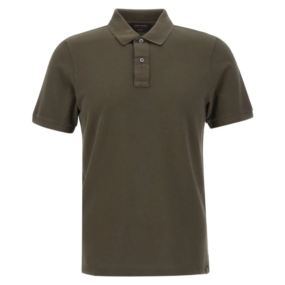 GRAN SASSO T-shirts and Polos MARRON