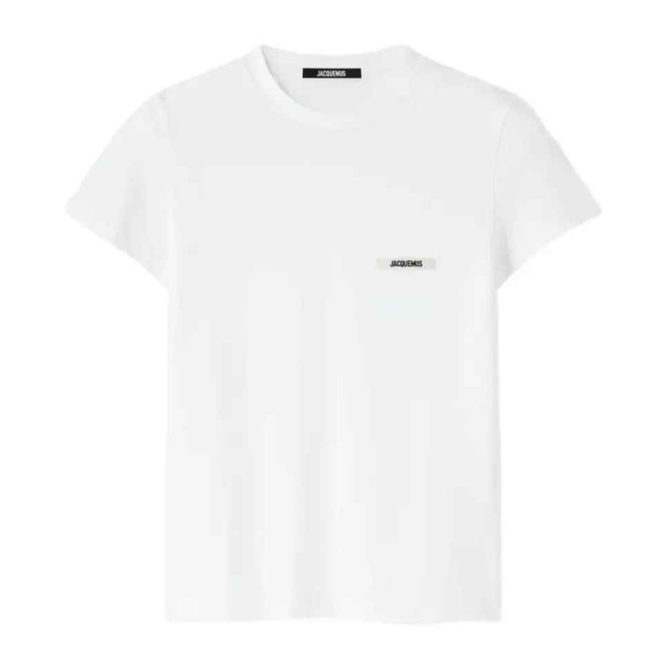 Haut Blanc avec Logo Poche Poitrine