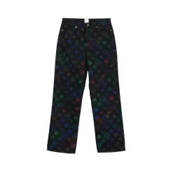 Heatmap Monogram Denim Jeans