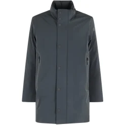 Imperméable flottant veste couleur plomb
