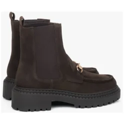 Italian Velour Chelsea Boots