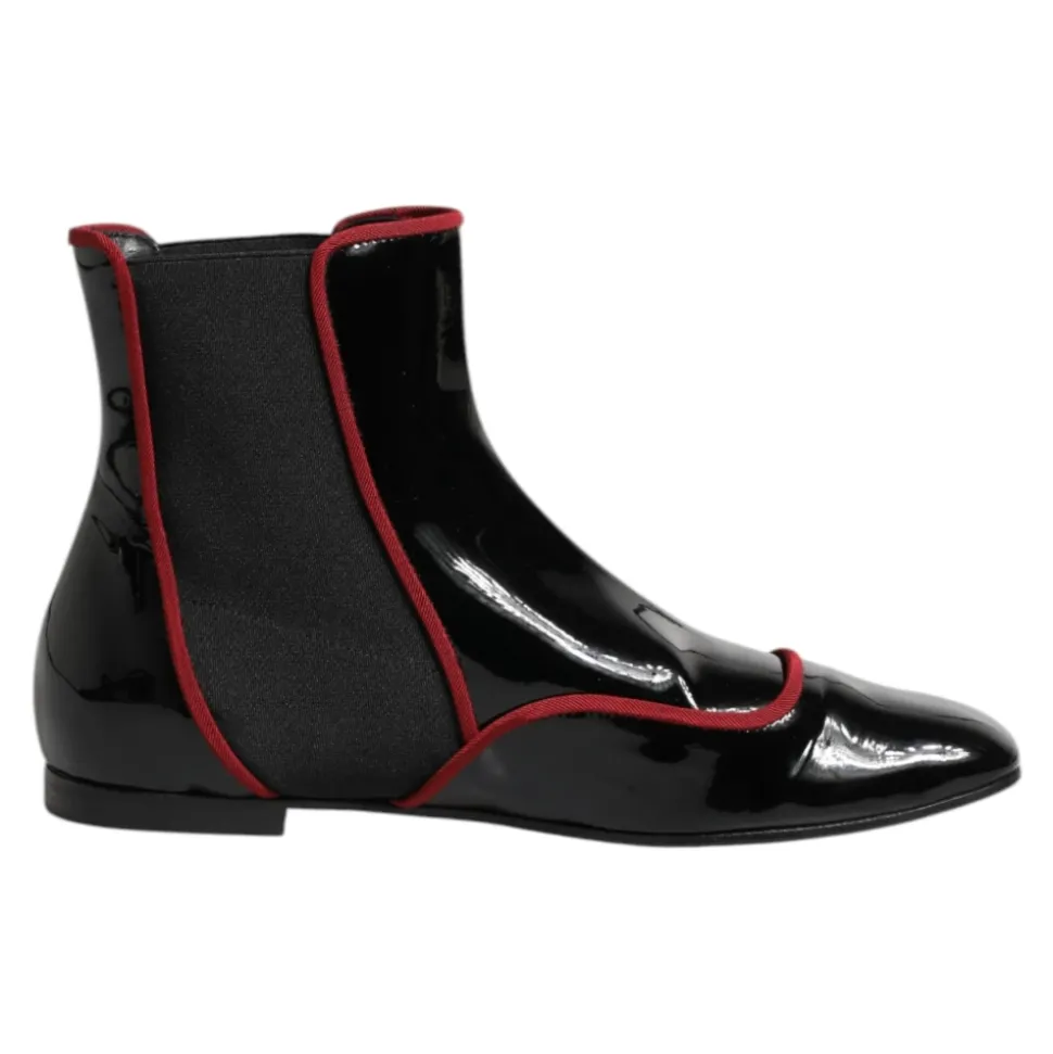 Jackie Buttoned Chelsea Boots