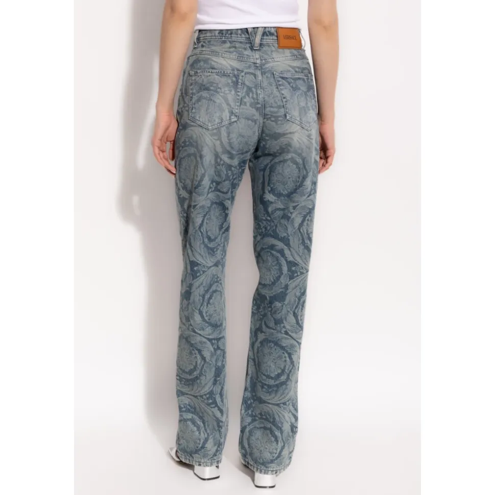 Jean avec motif Barocco
