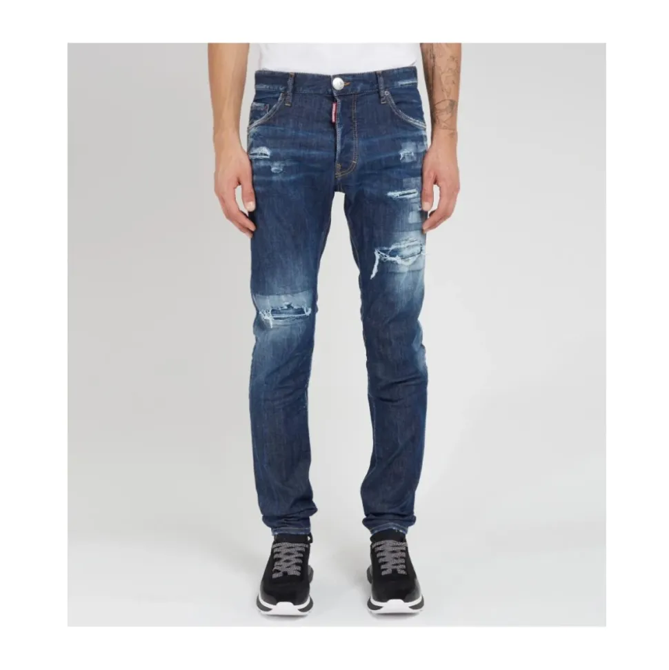 Jean Cool Guy en Coton Bleu