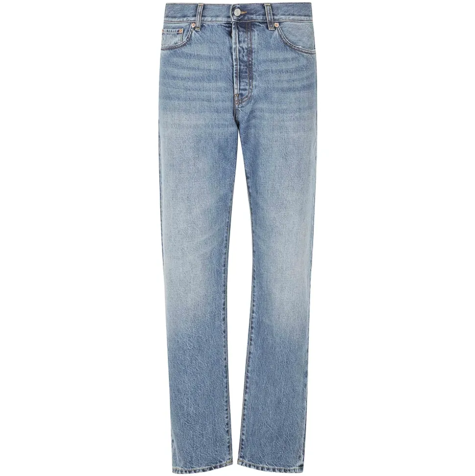 Jean Coupe Droite Bowl Denim