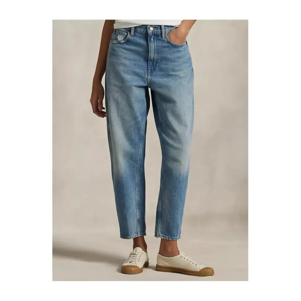 Jean Droit Taille Haute