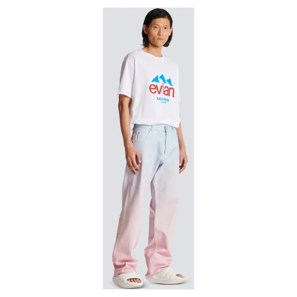 Jean Large Dégradé en Denim