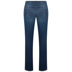 Jean slim bleu foncé confortable et polyvalent