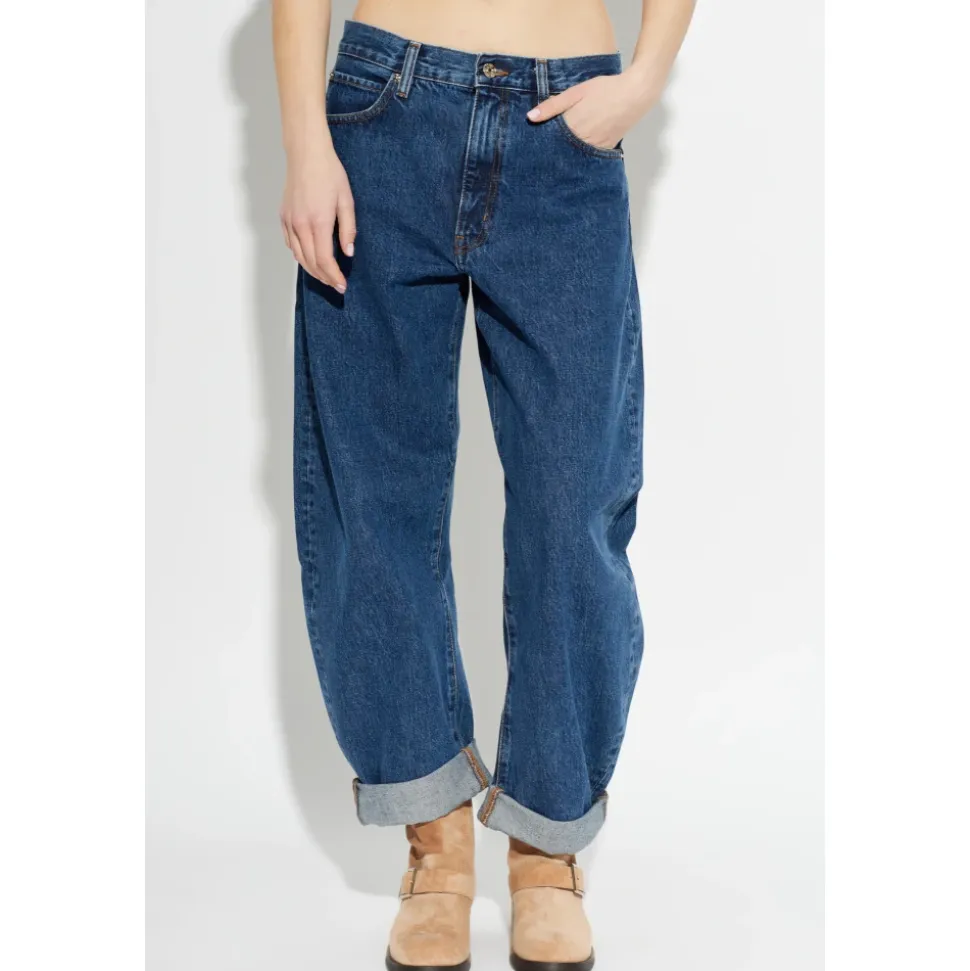 Jeans taille haute