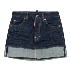 Jupe en jean courte
