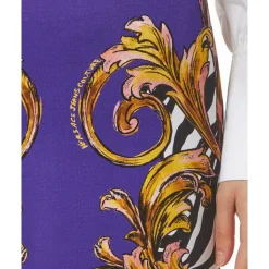 Jupe Longue Baroque Zébrée en Organza