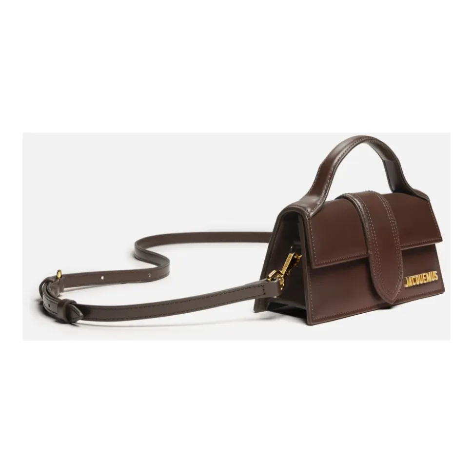 Le Bambino Sac en Cuir Marron