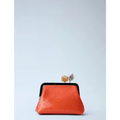 Le Berlingot Small Leather Clutch Bag