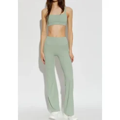 Leggings Zenvy taille haute évasés sans couture avant