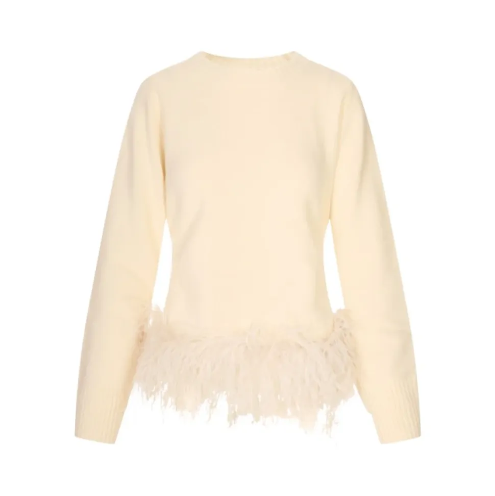 LESTAT D510416 Pull avec plumes