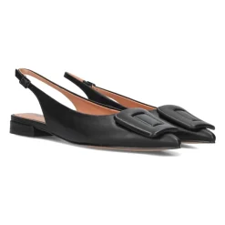 Élégantes Chaussures Slingback Noires