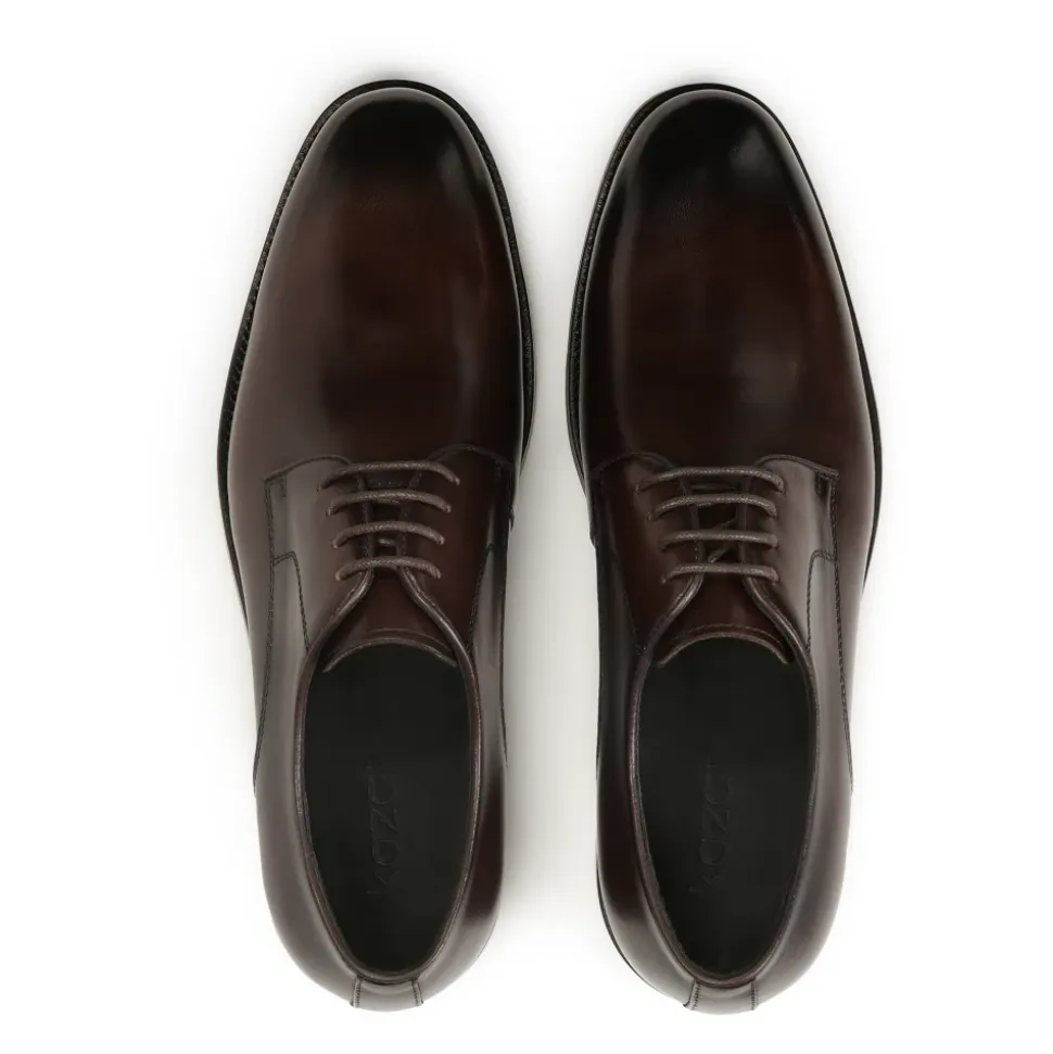 Élégantes demi-chaussures marron pour affaires