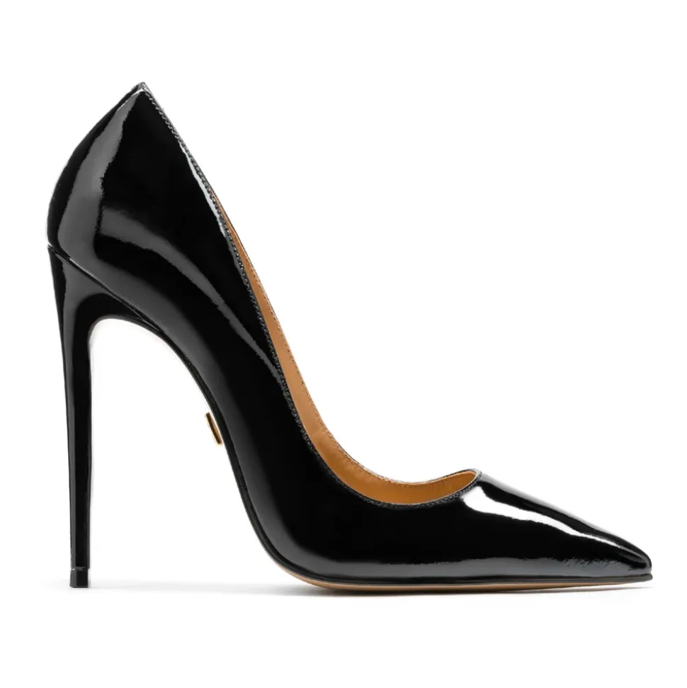 Élégantes Pumps Vernies Noires