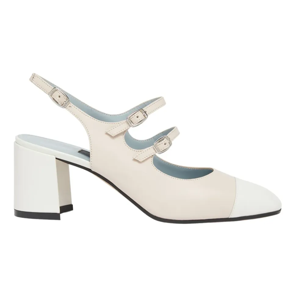 Élégantes sandales en cuir verni avec boucles