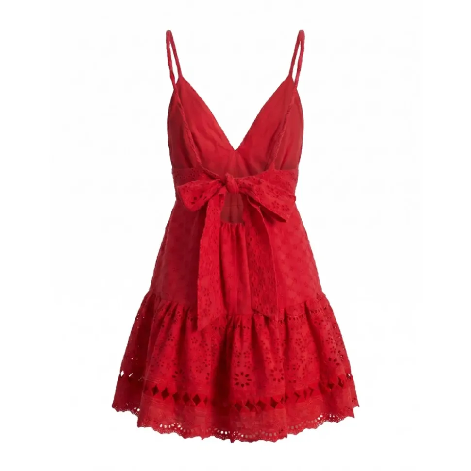 Liana Robe Maxi Volants