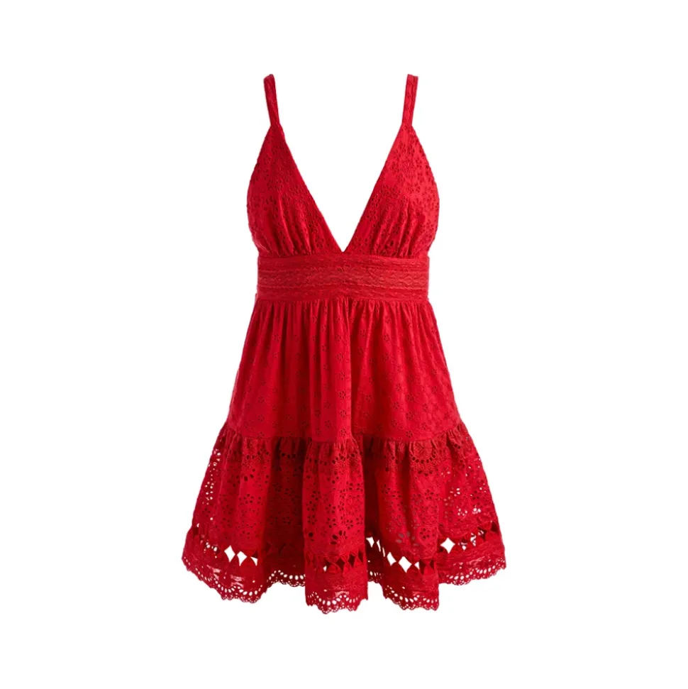 Liana Robe Maxi Volants