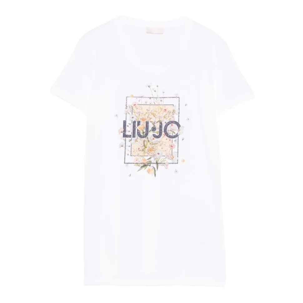 LIU JO WHITE T-shirts et Polos